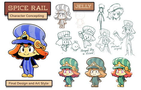 Spice Rail - Protagonist Concept