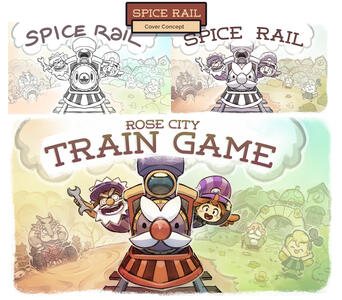 Spice Rail - Cover Concept