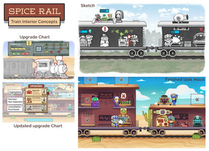 Spice Rail - Train Interior